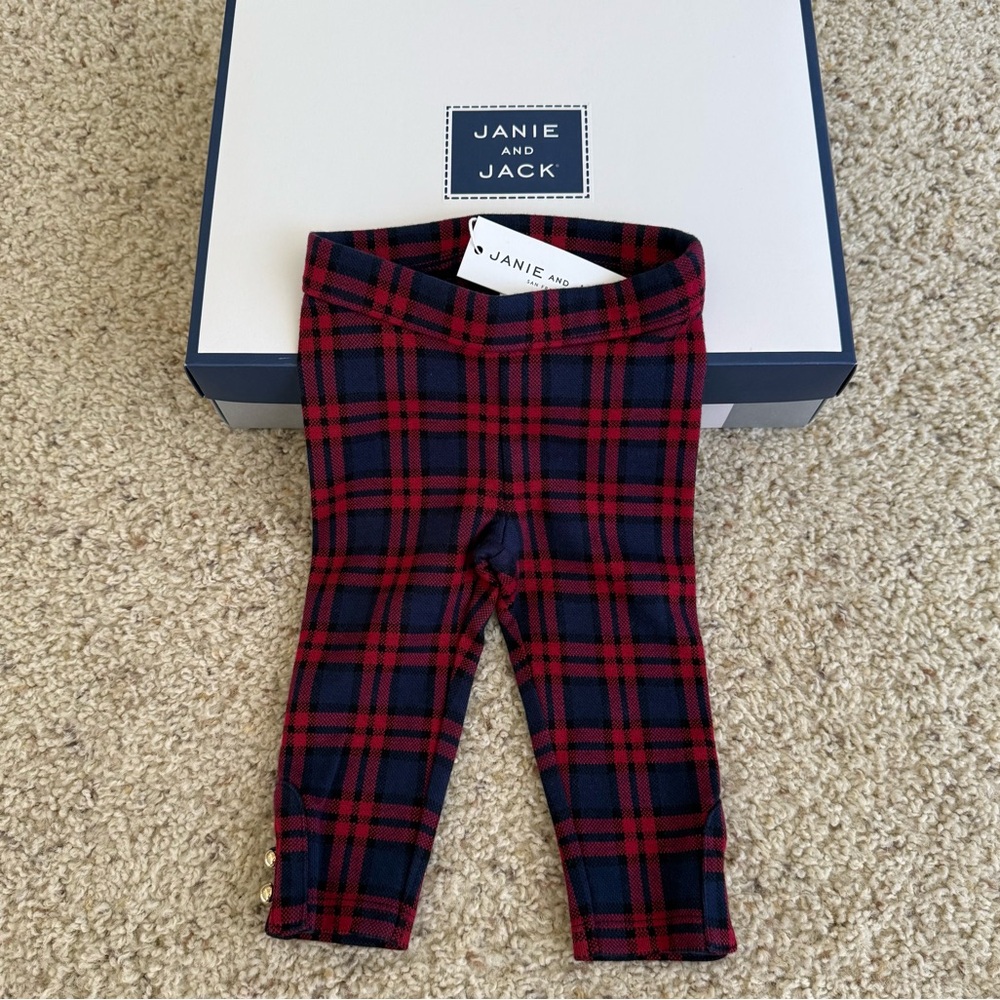 JANIE AND JACK - plaid pants